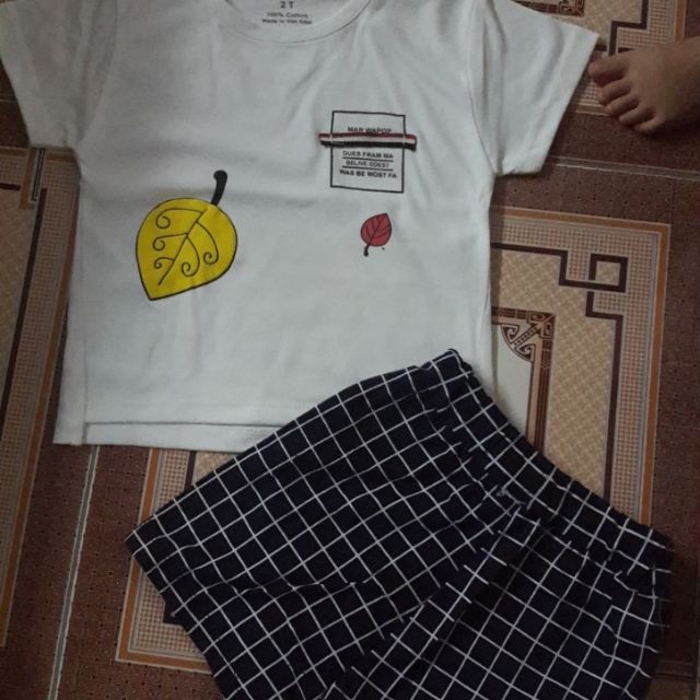 Combo áo lá hoa 8-20 kg