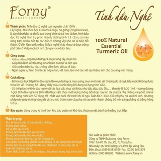 Tinh dầu nghệ Forny 10ml