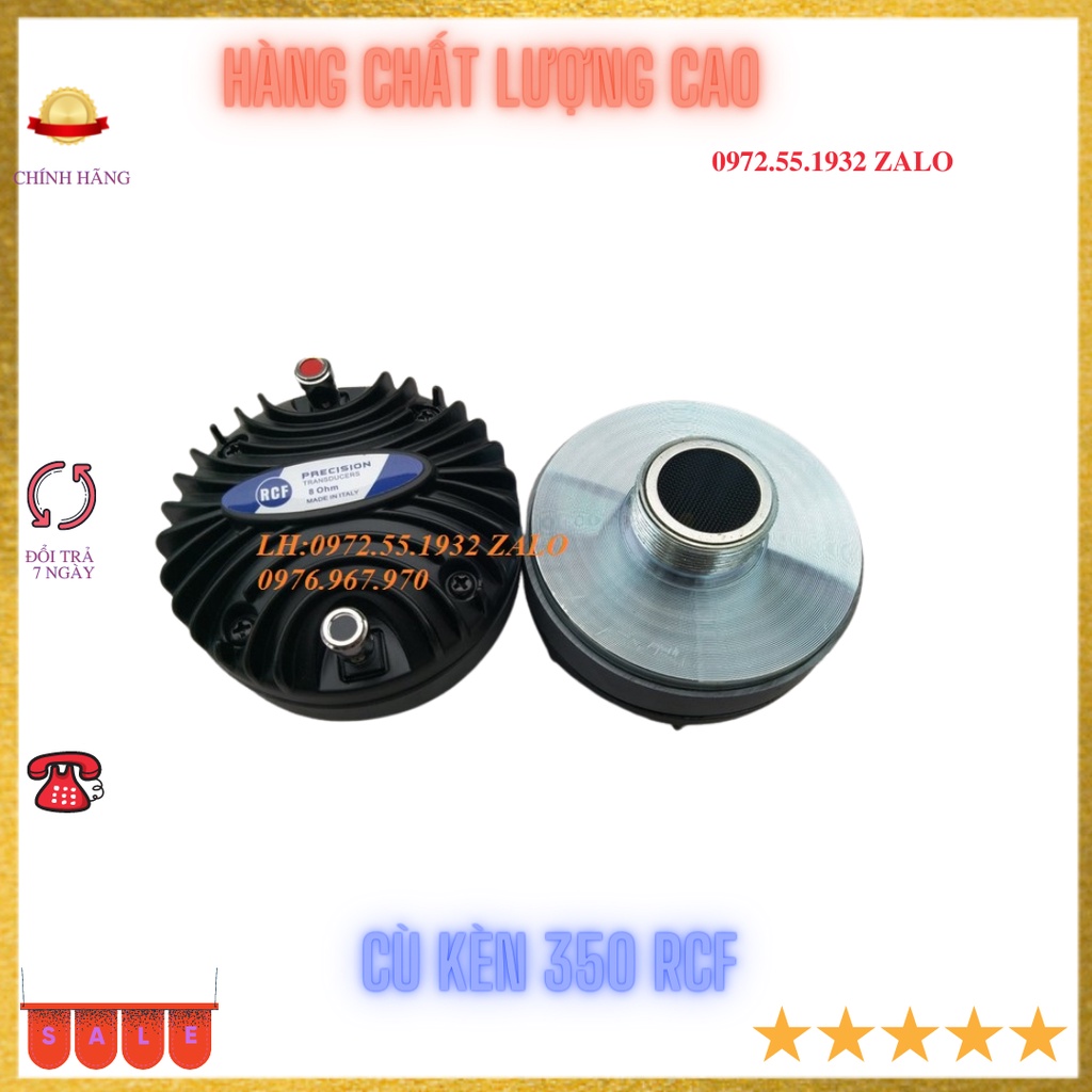 2 Củ loa tép  350 RCF nắp nhôm  - Loa tép kèn - giá 2 củ