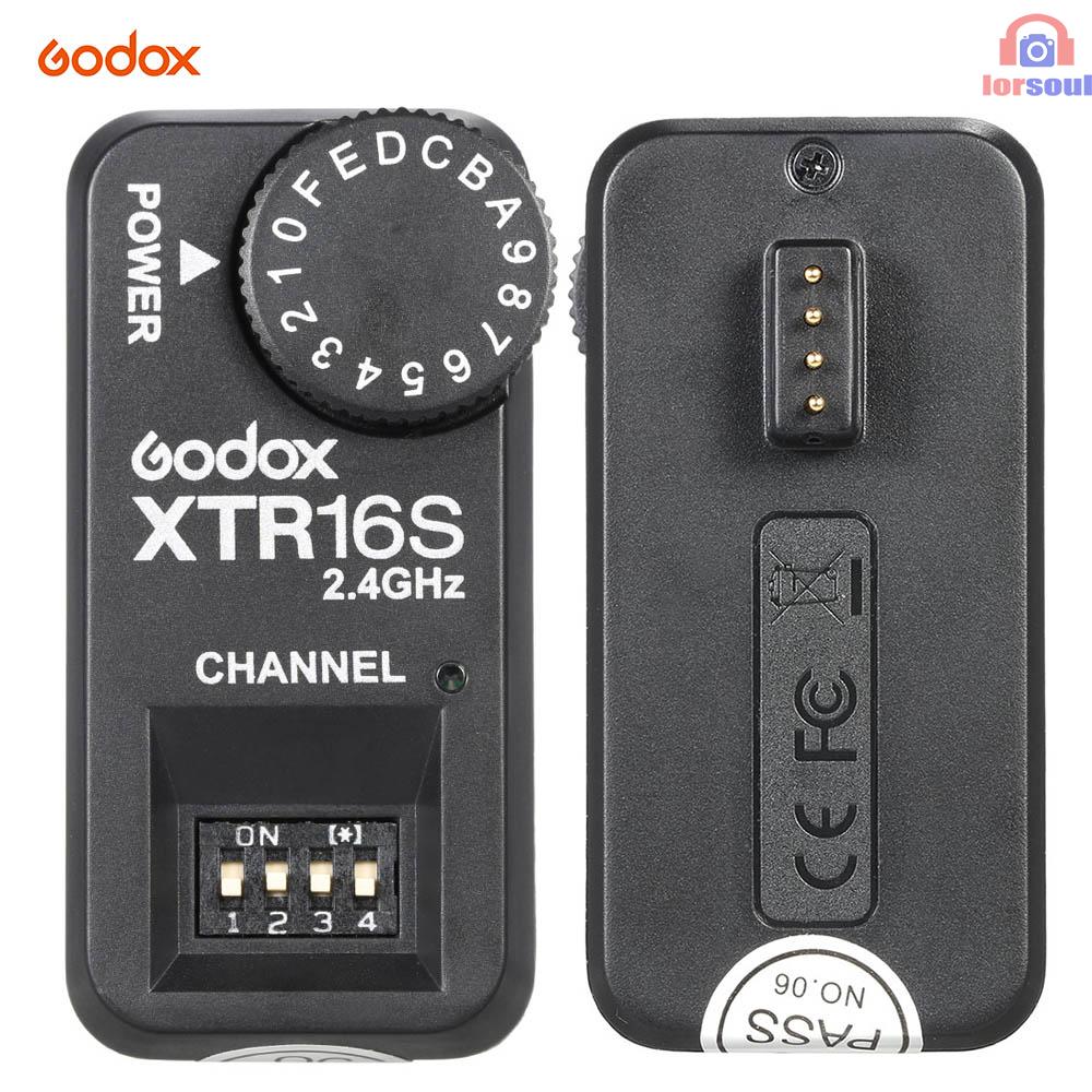 Thiết Bị Nhận Tín Hiệu Điều Khiển Từ Xa Godox Xtr-16S 2.4g Cho Máy Tính V860 V850