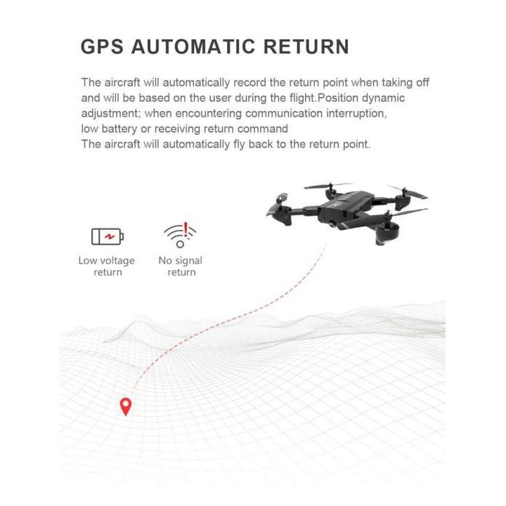 Flycam SG900S phiên bản có GPS, camera hd, tự động bay về khi hết pin hay mất sóng | BigBuy360 - bigbuy360.vn