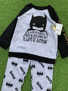 Bộ cotton batman bé trai
