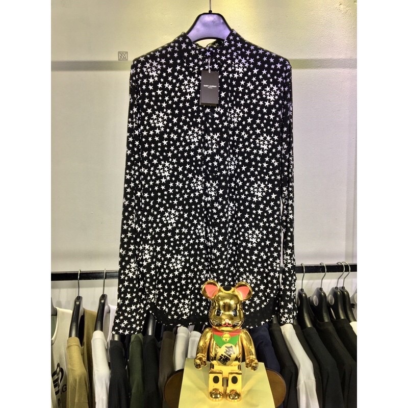 Áo sơ mi Sain lảuent sao chùm cao cấp