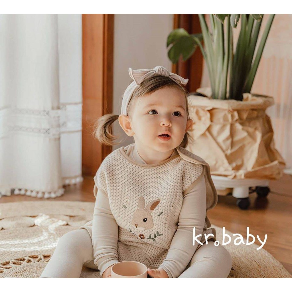 TÚI NGỦ ORGANIC THÊU 3D MADE IN KOREA