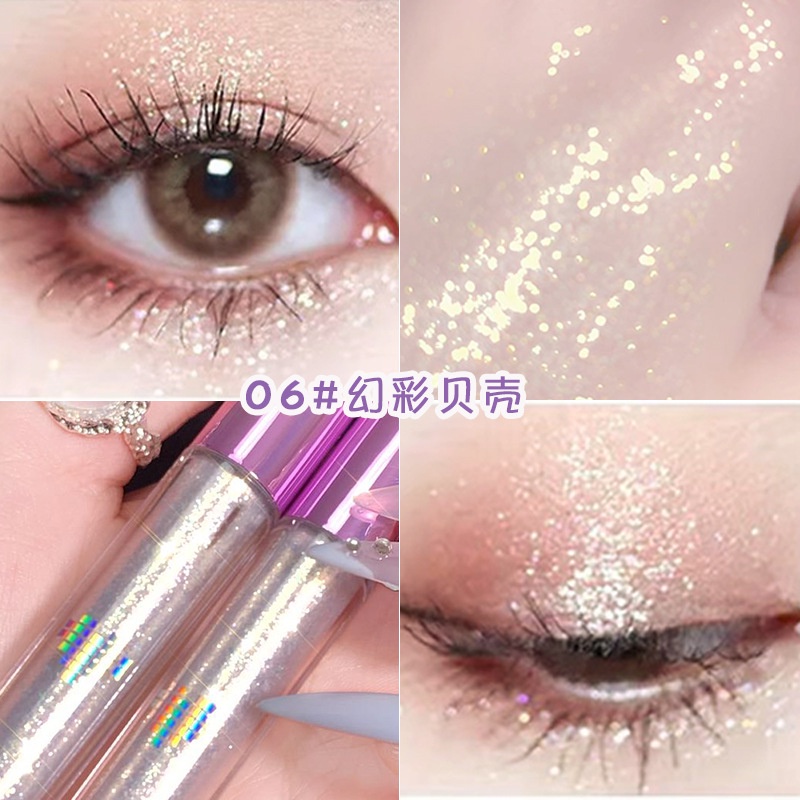 KTEChất Lỏng Mắt Màu Phân Cực Mịn Nhấp Nháy Bóng Mắt Nước Lỏng Màu Ngọc Trai Không Thấm Nước Không Lem Bóng Cao Nằm Tằm  | BigBuy360 - bigbuy360.vn