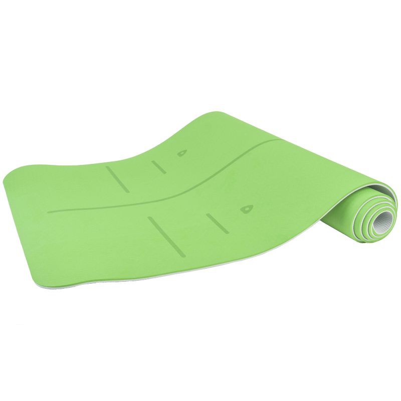 Thảm tập yoga định tuyến relax tpe cao cấp 6mm kèm túi đeo Sportslink