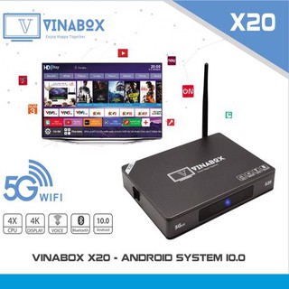 Vinabox X20 - RAM 2GB Android 10 Siêu Mượt