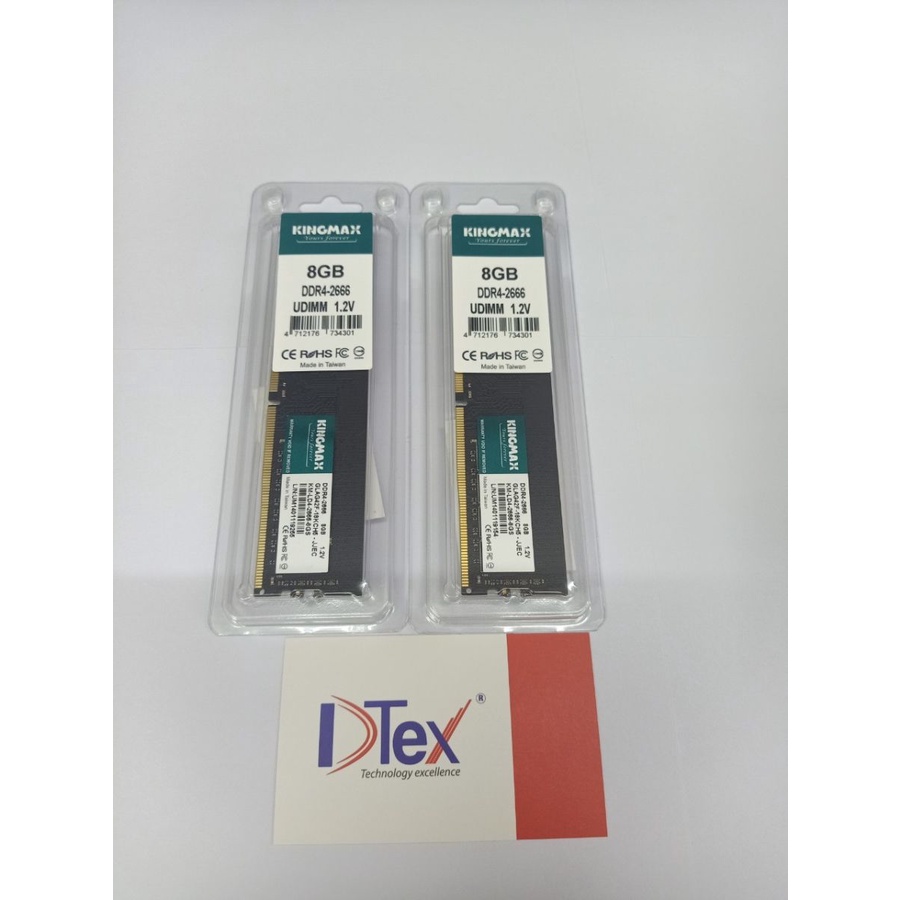 Ram Kingmax 4GB, 8GB, 16GB DDR4 2666MHz for PC - Hàng Chính Hãng