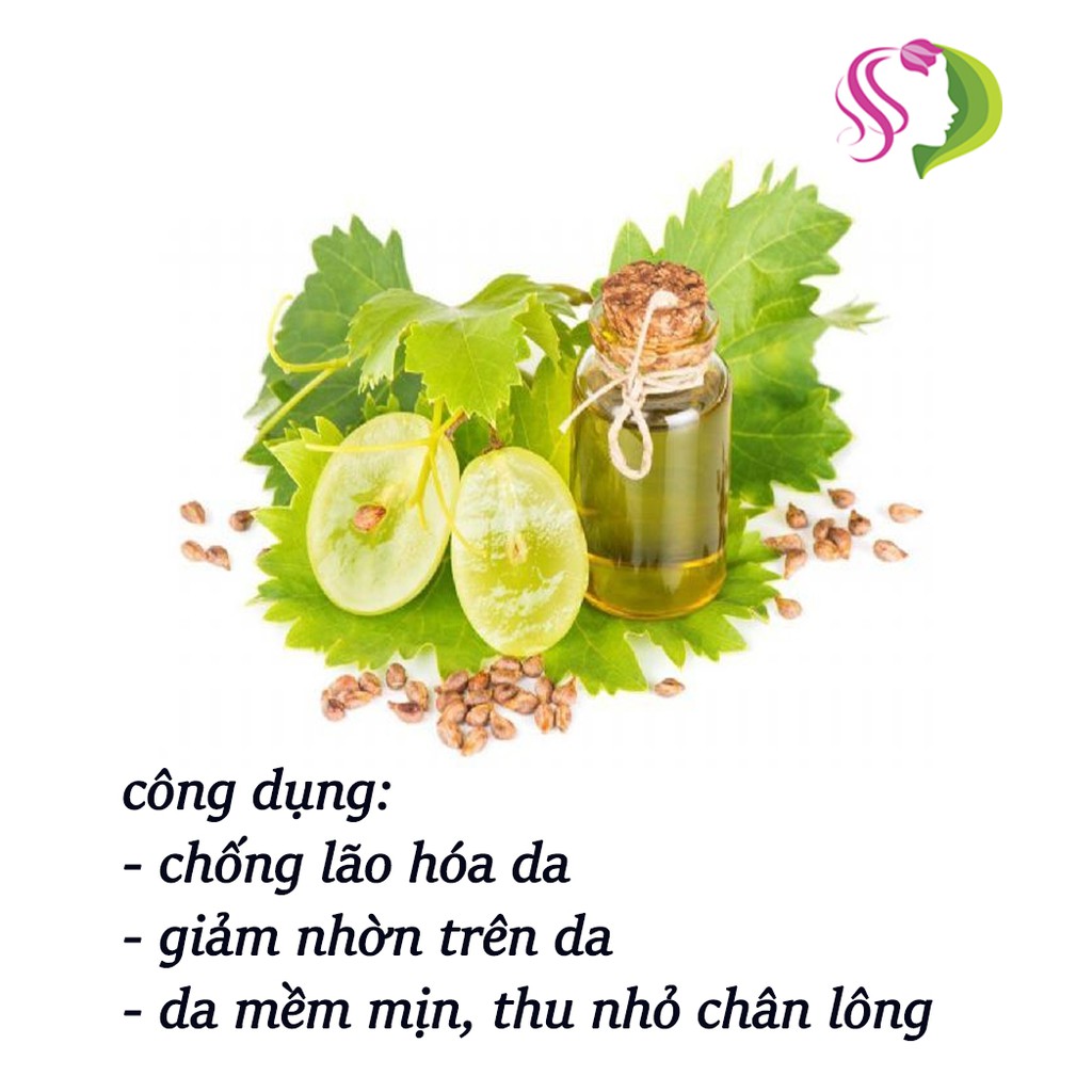 100ml Dầu nền hạt nho chống lão hóa da | BigBuy360 - bigbuy360.vn