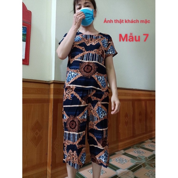 Bộ lanh Gia Huy cho các mẹ hàng ảnh thật luôn ạ cực đẹp.size 2xl/3xl/4xL . Sỉ 119k