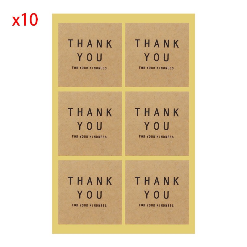 Nhãn dán thankyou lớn 3,8cm