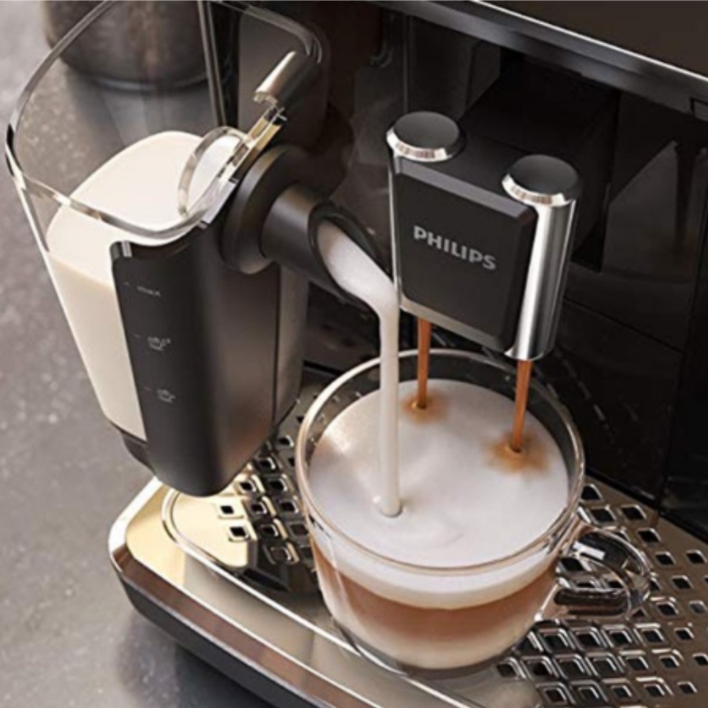 Máy pha cà phê tự động Philips EP2235/40, Automatic Espresso Machine with Grinder - 3 Grams - LatteGo - Touchscreen - Zi