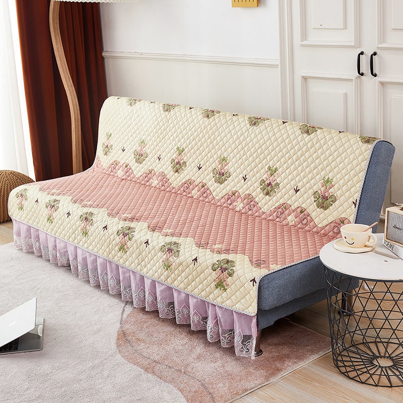Gấp Sofa Bọc Sofa Không Tay Lười Bọc Sofa Bốn Mùa Bọc Sofa Giường Đơn / Đôi / Ba Người Bao Trọn Gói Ghế Sofa
