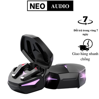 Tai nghe gaming bluetooth T33 đen tai nghe không dây NEO AUDIO