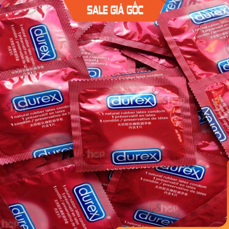 [Hàng Chính Hãng]  Bao cao su Durex Fetherlite Size 52mm - Hộp 12 cái, Bcs Siêu Mỏng, Nhiều Gel Kéo Dài Thời Gian Yêu.