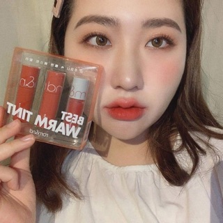 Set son dưỡng ROMAND Glasting Melting Balm + 2 son Color Lip Matte Mini /BEST WARM TINT DATE 9/3/2023