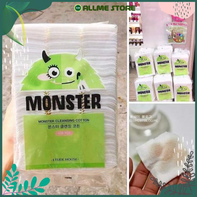 ALLME -  Bông tẩy trang Etude House Monster Cleansing