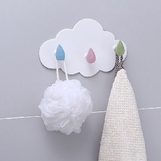 Móc treo đồ dán tường hình đám mây dễ thương (MDM03)