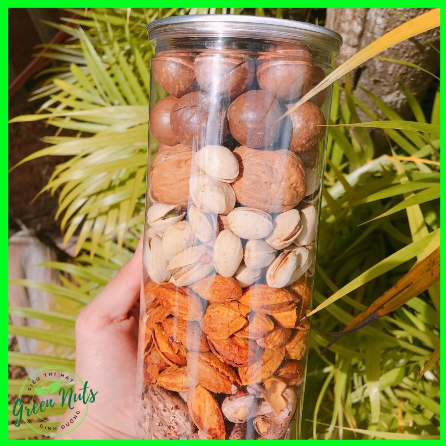 [Mã SIEUKT giảm 10k đơn từ 50K] Mixed Nuts - Hỗn hợp 5 loại hạt dinh dưỡng ăn liền cao cấp