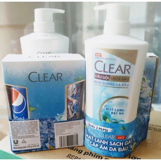 Dầu Gội Clear Bạc Hà 630g