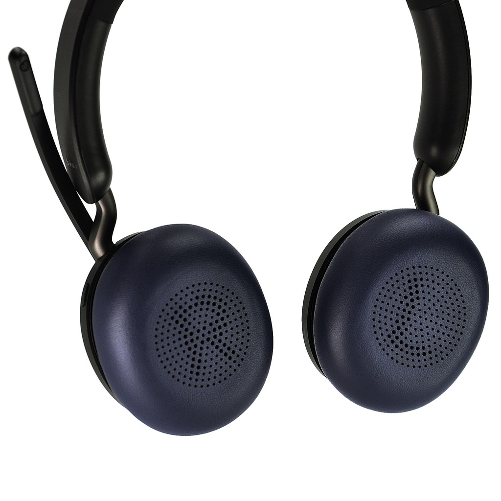 Cặp Mút Đệm Da Thay Thế Cho Tai Nghe Không Dây Jabra Elite 45h Evolve2 65 MS / UC