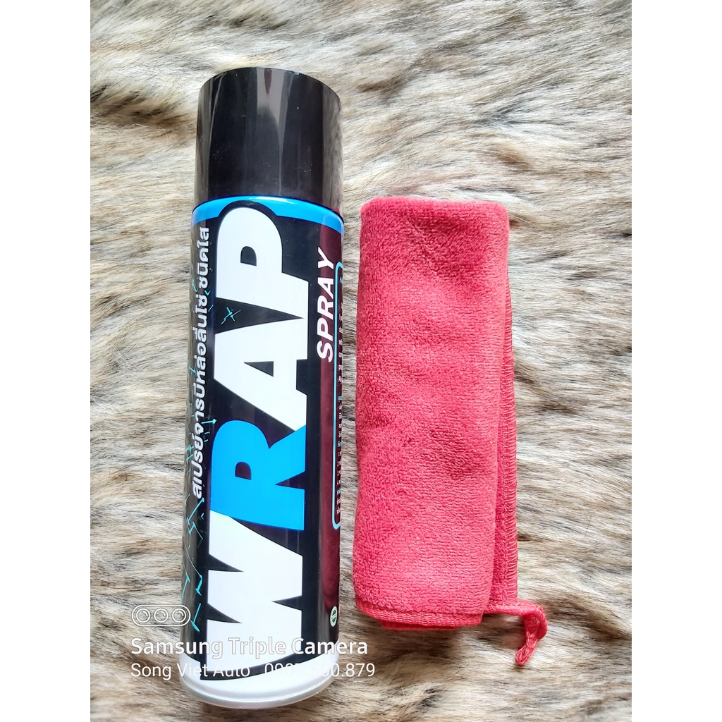 Lube 71- Wrap Spray 600ml( Dạng dầu). Chai xịt bôi trơn sên có phốt cao su.