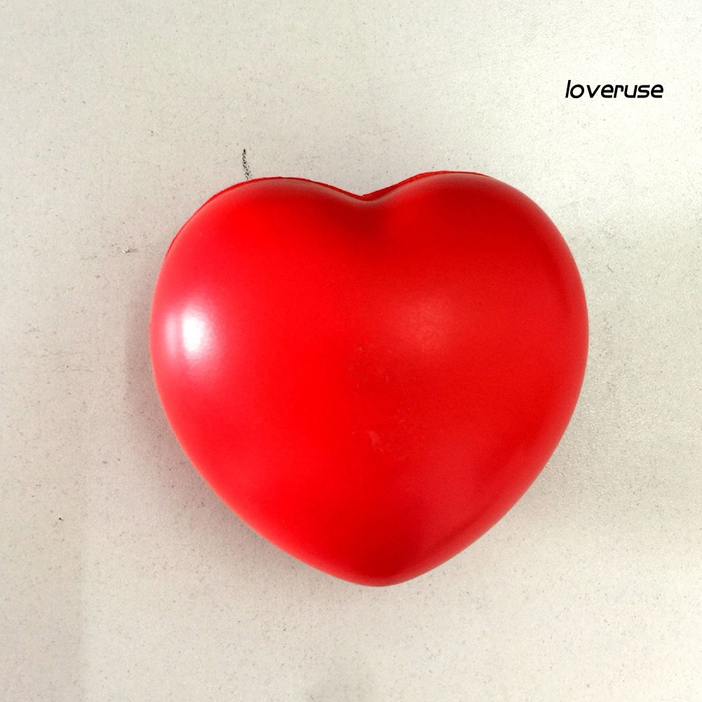 Đồ Chơi Xốp Squishy Giảm Stress Hình Trái Tim Dễ Thương Cho Bé