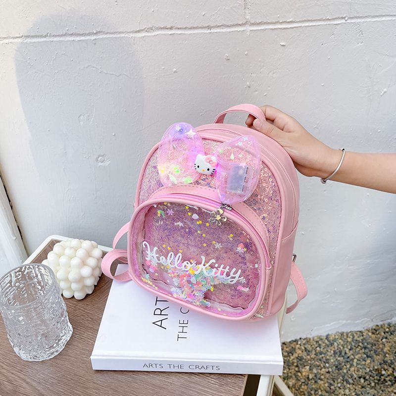 Ba Lô HELLO KITTY Phát Sáng Cho Bé Gái Dễ Thương