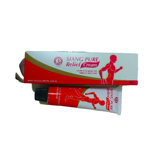 유 Combo Lốc 6 Tuýp Kem Xoa Bóp Siang Pure Relief 60gram ℗