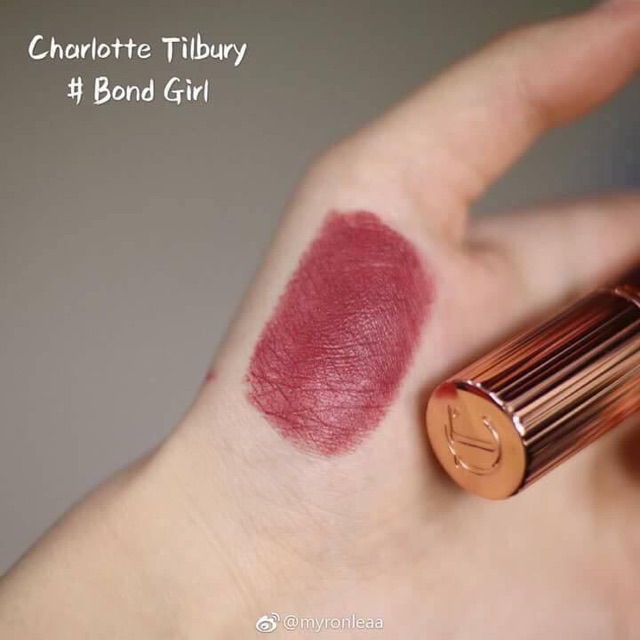 Son Charlotte Tilbury BOND GIRL