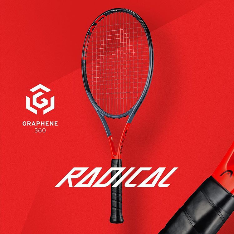 Vợt tennis HEAD Graphene 360 Radical MP Lite | 270g, 98 in2 (tặng dây và quấn cán HEAD)