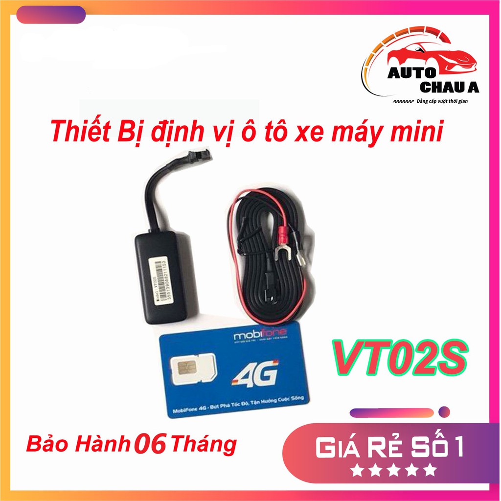 VT02S- Định Vị Siêu Nhỏ, Chính hãng Protrack