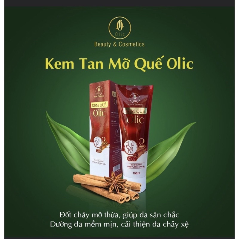 Kem tan Mỡ Olic chính hãng Đánh tan mỡ