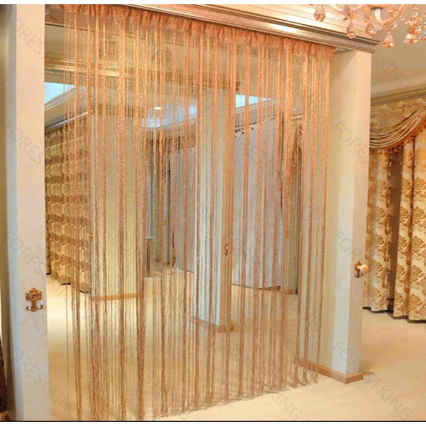 Rèm treo cửa sợi kim tuyến trang trí decor nhà cửa,spa,cửa hàng siêu đẹp