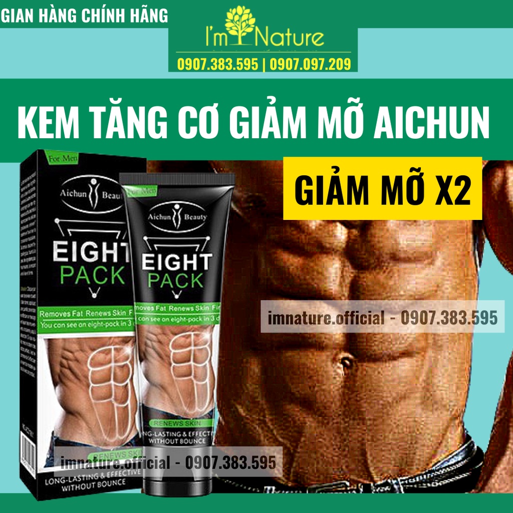 Kem Eight Pack Massage Tăng Cường Cơ Bụng Cho Nam Aichun Beauty 80gr