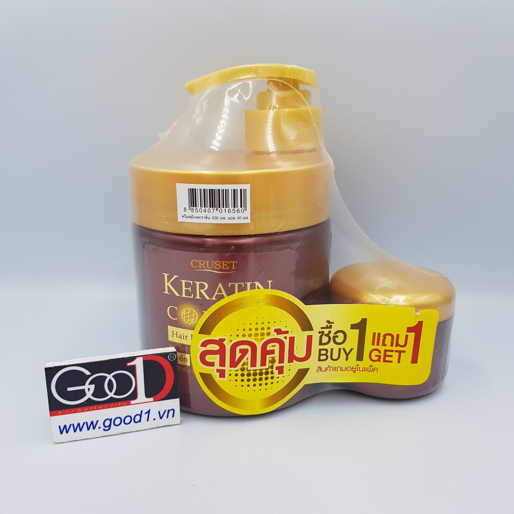 Kem Ủ Tóc Cruset Thái Lan 500ml tặng kèm chai nhỏ