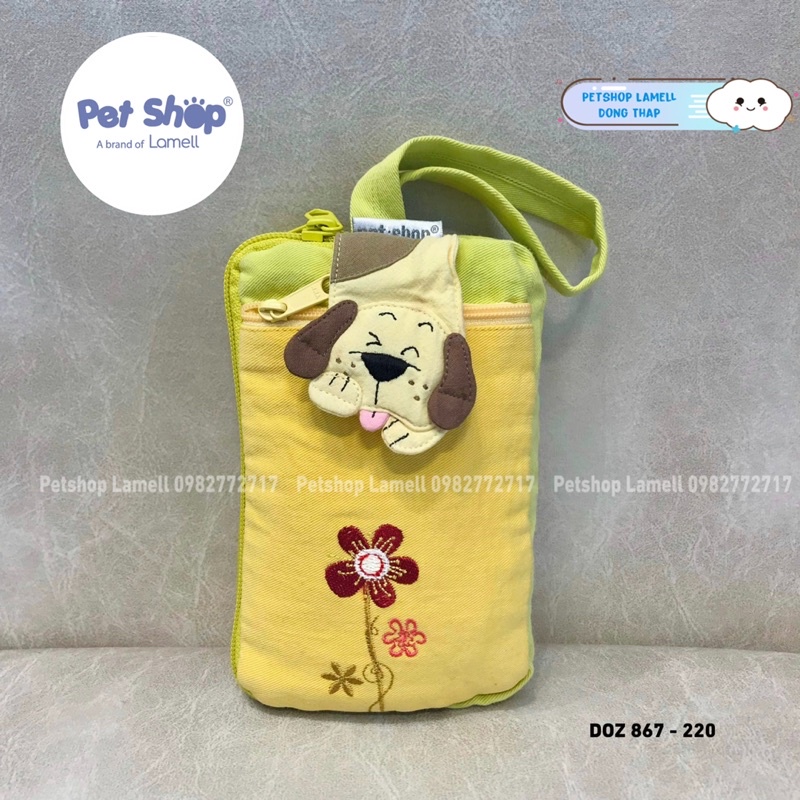 Bóp ví cầm tay nhiều ngăn PETSHOP chứa điện thoại, vật dụng - DOZ 867 Ảnh Thật