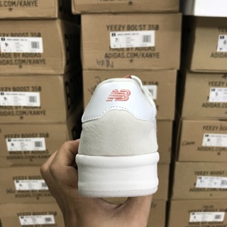 Giầy newbalen hồng trắng 1:1 ( full box + free ship )