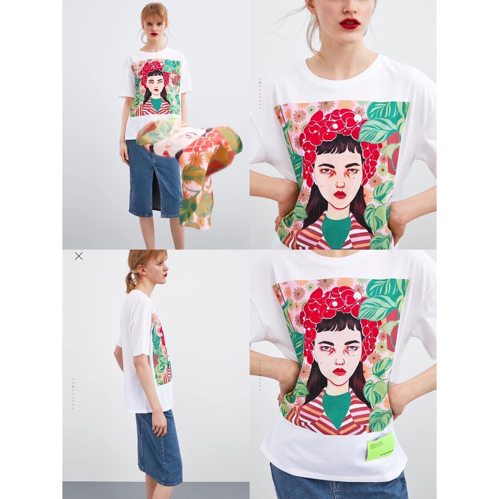 Áo phông Zara size S (có ảnh thật)