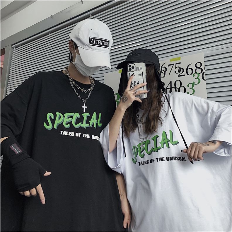 Áo Phông Tay Lỡ Form Rộng SPECIAL Oversize Phong Cách Cá Tính,Áo Phông Special Unisex Nam/Nữ Hot Hit