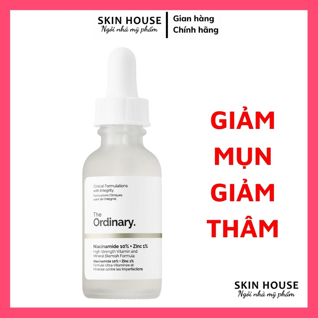 The Ordinary Niacinamide 10%+Zinc 1% - Tinh Chất Giảm Mụn, Se Khít Lỗ Chân Lông, Sáng Da | BigBuy360 - bigbuy360.vn