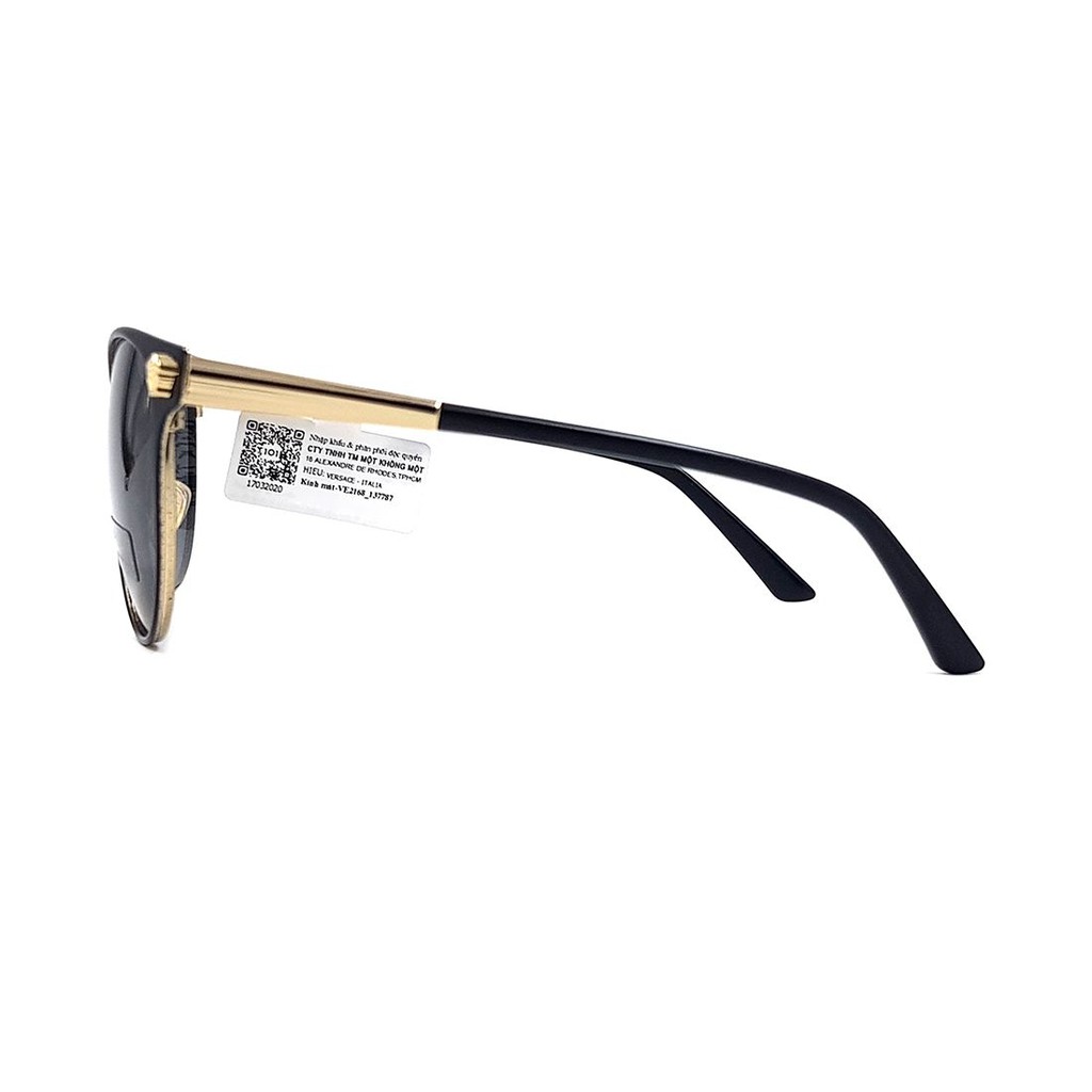 Kính mát nam nữ Versace VE2168 màu sắc thời trang chính hãng, thiết kế dễ đeo bảo vệ mắt