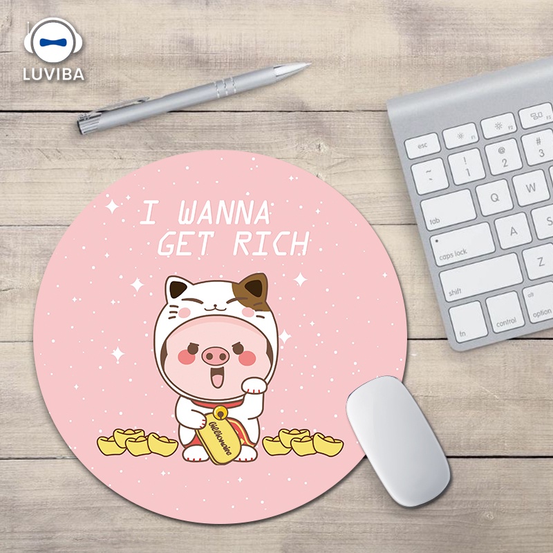 Lót chuột cỡ lớn anime da gaming cute LUVIBA LC10