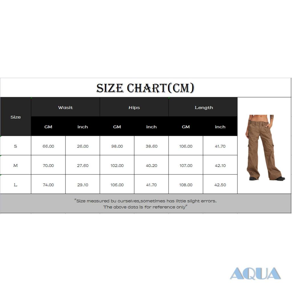 Anana Quần Baggy Dài Ống Đứng Màu Trơn Phối Nhiều Túi Thời Trang Đường Phố Cho Nữ
