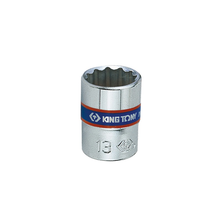 Đầu tuýp ngắn 12 cạnh 1/4 size 10-12mm Kingtony 2330