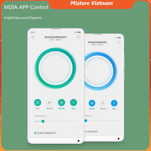 Quạt cây đứng thông minh không dây Xiaomi Smartmi Gen 2S