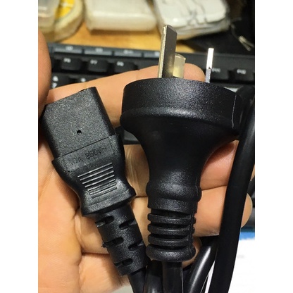 Dây nguồn Australia, cáp nguồn chuẩn china, úc dài 1.5m
