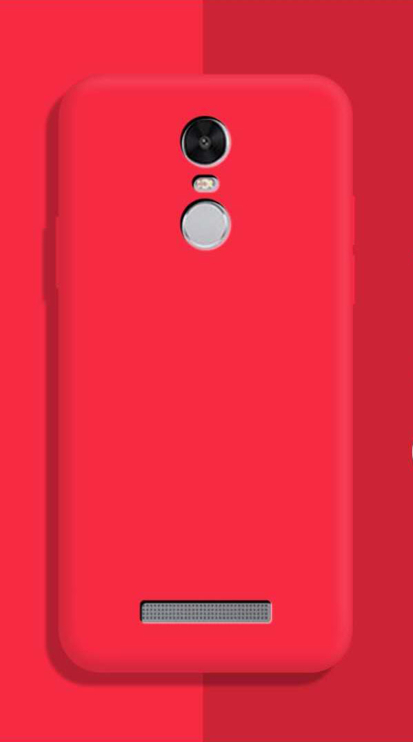 Ốp điện thoại silicon mềm màu trơn xinh xắn chống sốc cho Xiaomi Redmi Note 3