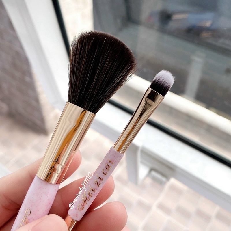 Xã Lỗ Vài Bộ Cọ Trang Điểm 3 Trong 1 Gồm Mascara Và Bút Kẻ Mắt 3 Màu