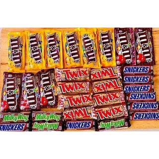 Kẹo socola M&M MARS CHOCOLATE VARIETY 30 gói